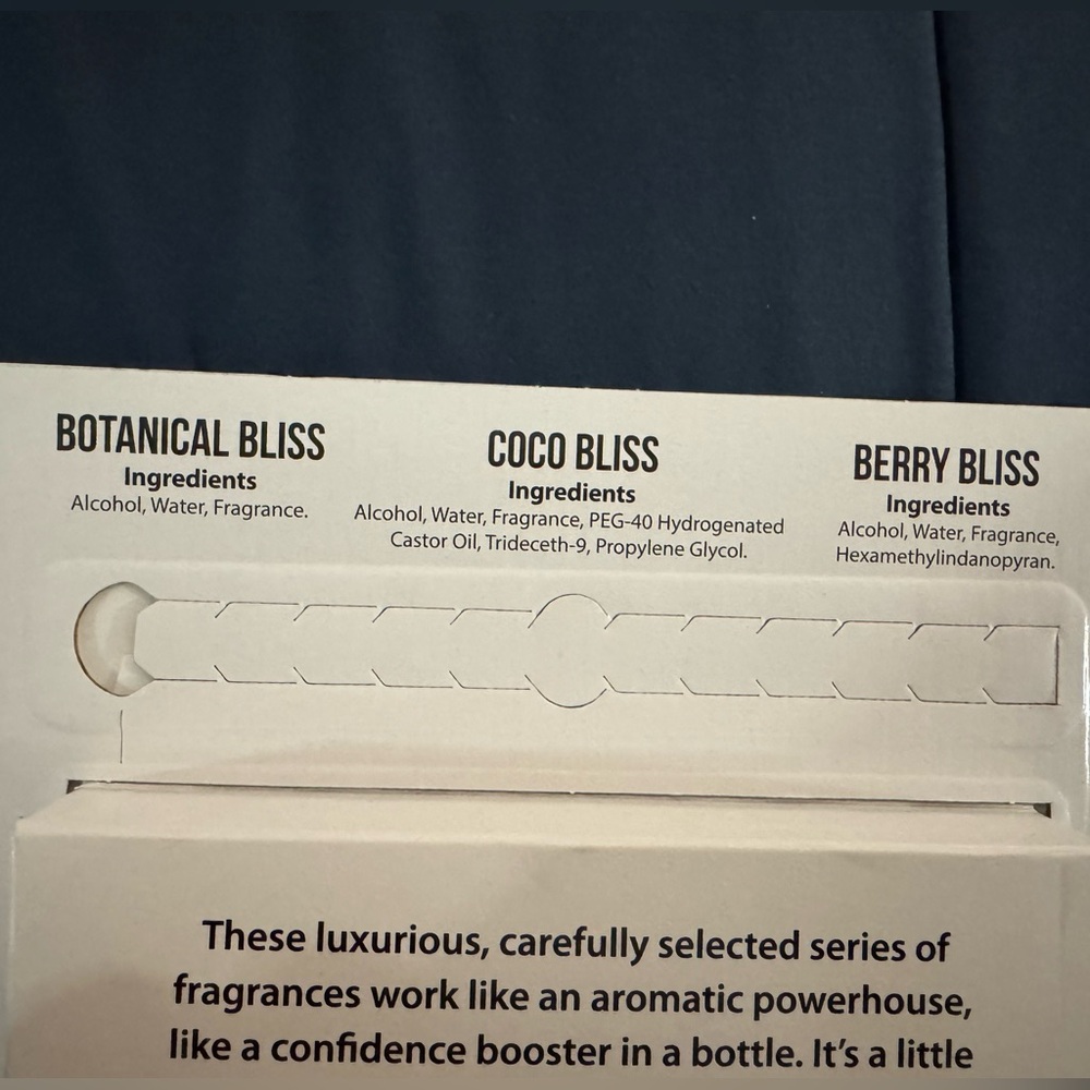 Nutrius Body Mist - pkg of 3: Berry, Coco & Botanical Bliss - Picture 11 of 11